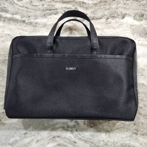 Travel toiletry bag black